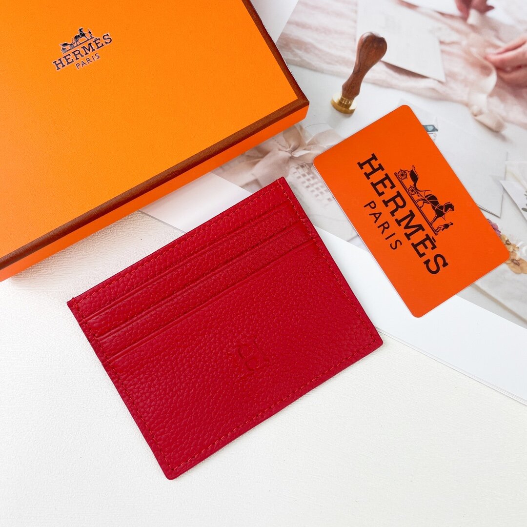 HERMES 218 Barenia Faubourg 11.9cm 8.3cm 1